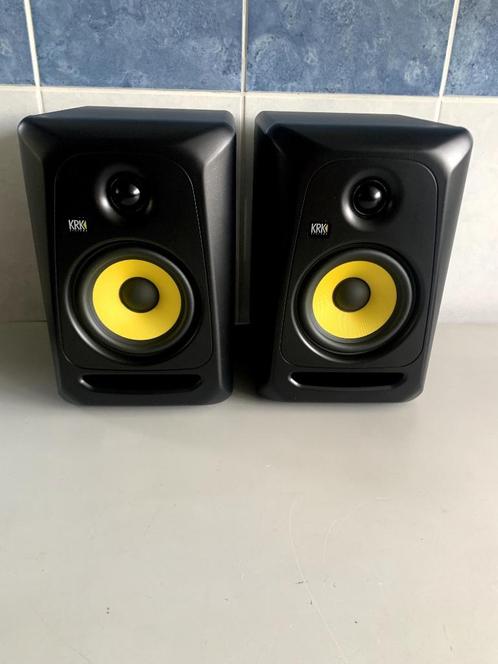 KRK CLASSIC-5 ACTIEVE STUDIO MONITOR SPEAKERS ( NIEUW ), Audio, Tv en Foto, Luidsprekers, Nieuw, Front, Rear of Stereo speakers
