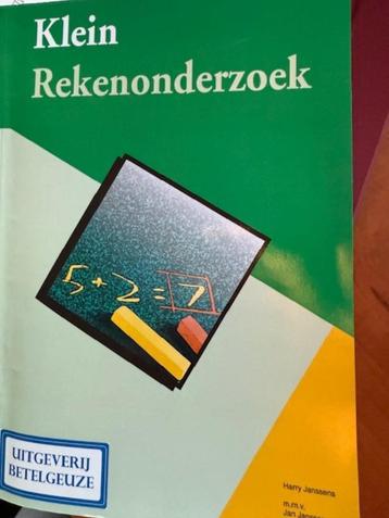 Klein rekenonderzoek beschikbaar voor biedingen
