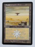 Plains V.4 Mercadian Masques MTG Near Mint, Ophalen of Verzenden, Zo goed als nieuw, Losse kaart