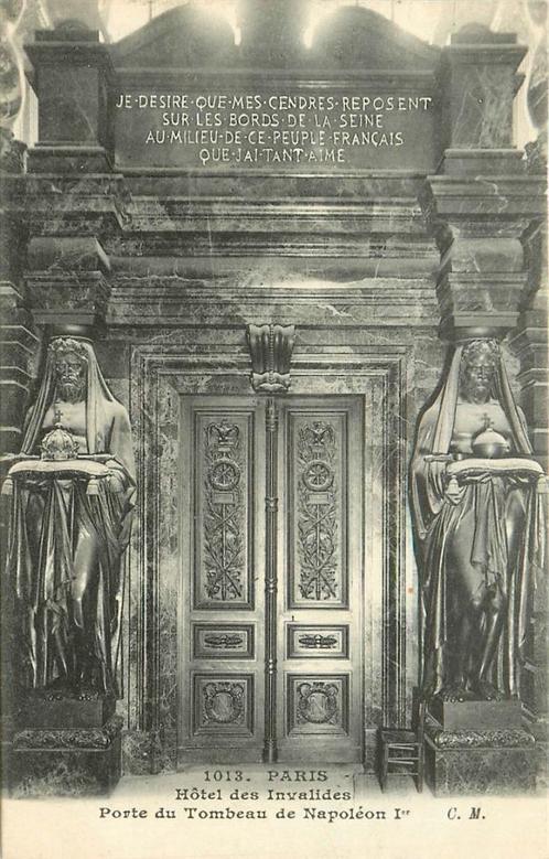 (376-187-023) Paris Hotel des Invalides, Verzamelen, Ansichtkaarten | Buitenland, Frankrijk, Verzenden