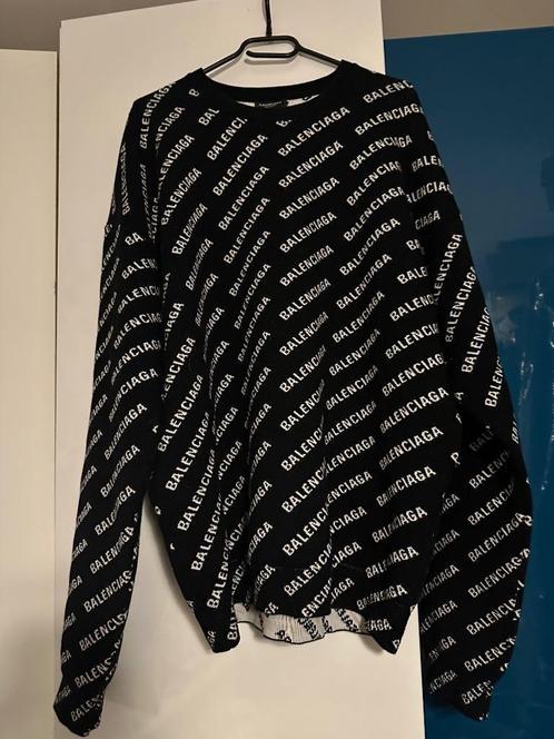 Balenciaga all over sweater bijenkorf, Kleding | Heren, Truien en Vesten, Nieuw, Maat 48/50 (M), Zwart, Ophalen of Verzenden