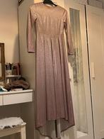 Roze Avondjurk met Glitters, Ophalen of Verzenden, Zo goed als nieuw, Roze, Maat 36 (S)