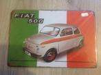FIAT 500 reclame bord (geen emaille), Ophalen of Verzenden, Nieuw, Reclamebord