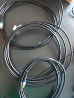 Technetix Coax Kabels - 1.5m - 3 stuks, Ophalen of Verzenden, Minder dan 2 meter, Coaxiale kabel