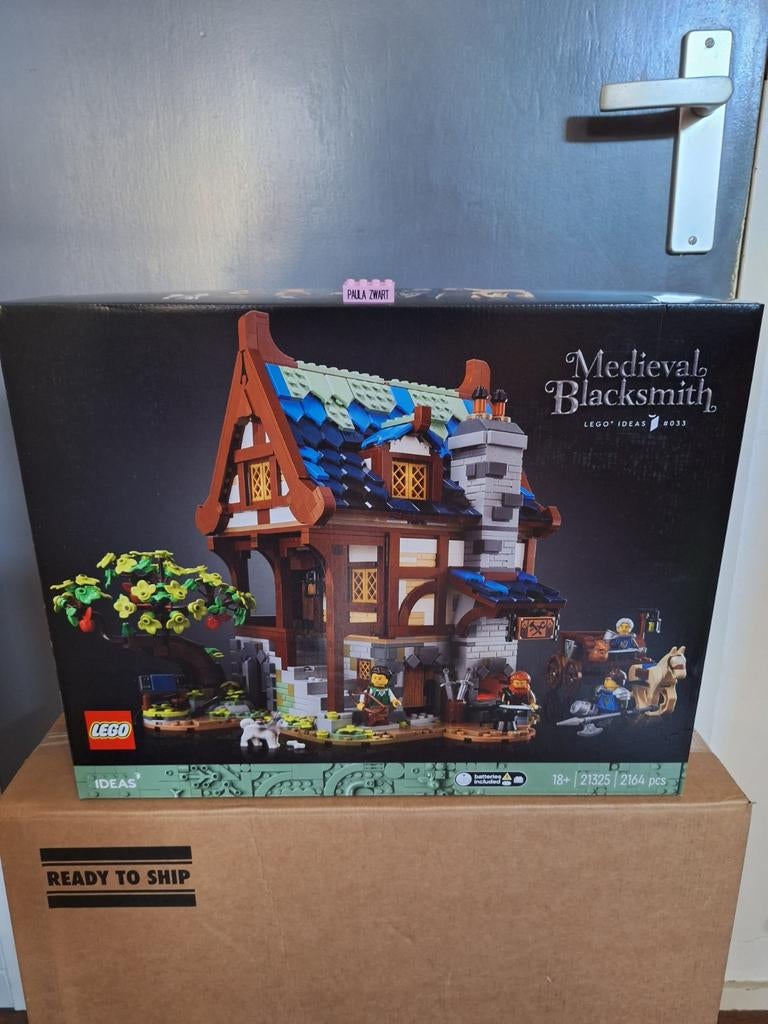 Nieuwe Lego Ideas 21325 Middeleeuwse Smid, Kinderen en Baby's, Speelgoed | Duplo en Lego, Ophalen of Verzenden, Nieuw, Complete set