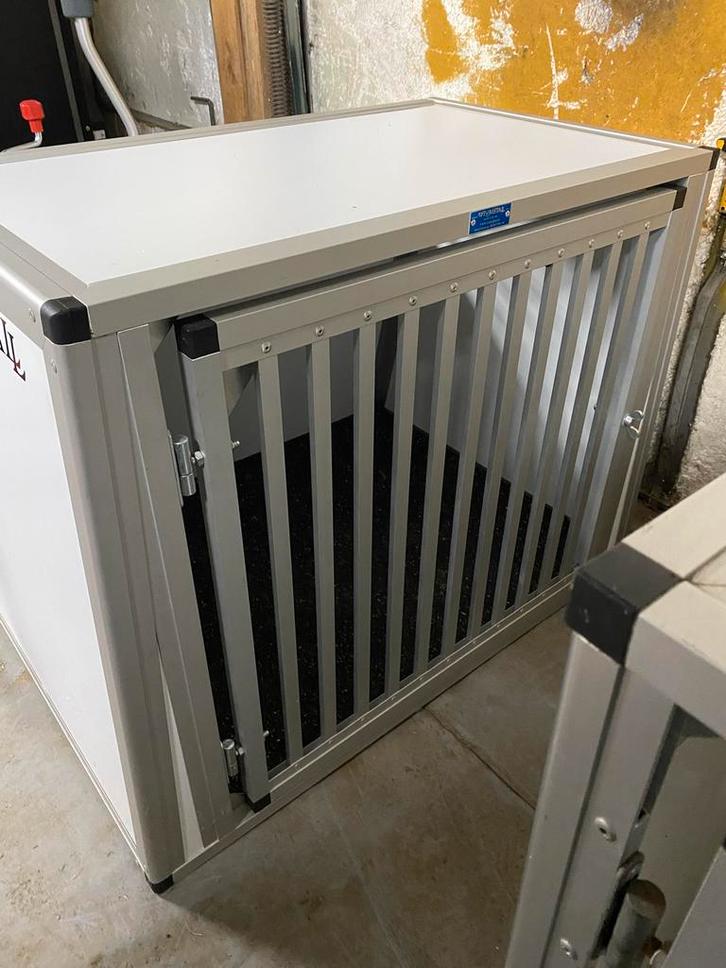 1 vaks wt-metall transportbox / kooi ( geen Metbox ), Dieren en Toebehoren, Transportboxen, Zo goed als nieuw, Ophalen