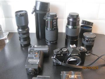 Cosina CT-1 camera met toebehoren en tas beschikbaar voor biedingen