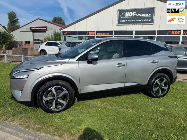 Nissan Qashqai 1.3 MHEV TEKNA HUD/LEDER/CARPLAY/360 CAMERA, Auto's, Nissan, Bedrijf, Te koop, Qashqai, 360° camera, ABS, Achteruitrijcamera