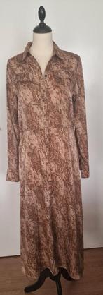 Eksept Lange Jurk Slangenprint - Maat M - Nieuw!, Maat 38/40 (M), Beige, Nieuw, Ophalen of Verzenden