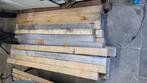 vurenbalken, Doe-het-zelf en Verbouw, Hout en Planken, Ophalen, Gebruikt, 50 mm of meer, Balk