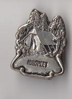 Nunspeet Camping broche, Verzamelen, Speldjes, Pins en Buttons, Gebruikt, Niet vindbaar, Niet vindbaar, Speldje of Pin