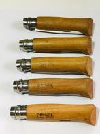 5x Opinel Zakmes No.8  INOX France lemmetlengte 8,5 cm, Gebruikt