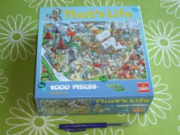 Nieuw in seal: That's life puzzel - 1000 stukjes beschikbaar voor biedingen