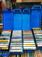 Cassettebandjes met opbergbakken, Cd's en Dvd's, Cassettebandjes, Ophalen of Verzenden, Gebruikt, Overige genres