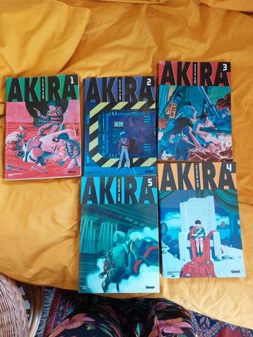 Manga akira 1 t/m 5  beschikbaar voor biedingen