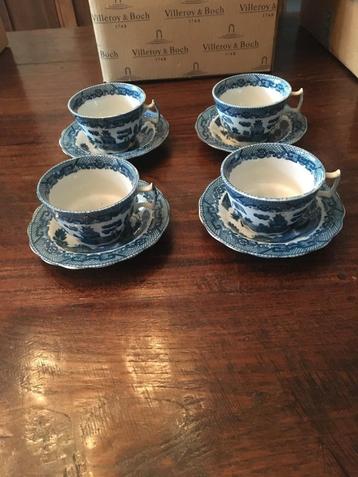 ☕Antiek: Porseleinen koffieservies 8-delig🏷️€99,95- beschikbaar voor biedingen