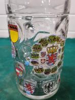 bierpul glas luxembourg 1 liter, Ophalen of Verzenden