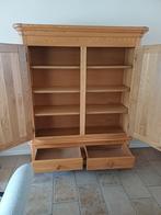 Broodkast licht eiken, Huis en Inrichting, Kasten | Buffetkasten, Ophalen, Gebruikt, 150 tot 200 cm, Eikenhout