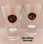 Licor 43 on the rocks glazen. (B), Verzamelen, Glas en Borrelglaasjes, Ophalen of Verzenden, Zo goed als nieuw, Borrel- of Shotglas