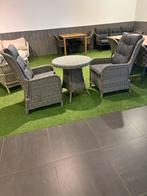 Wicker Tuinset: 2 Stoelen & Tafel, Tuin en Terras, Tuinsets en Loungesets, Gebruikt, Wicker, Stoel, Tuinset