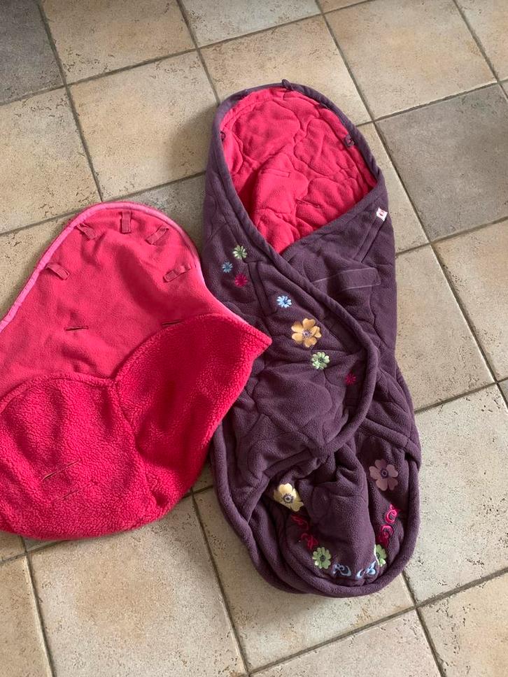 Logder voetenzak paars, Kinderen en Baby's, Kinderwagens en Combinaties, Zo goed als nieuw, Overige merken, Ophalen of Verzenden