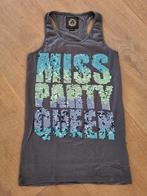 singlet Miss party queen, mt 158-164, Meisje, Gebruikt, Ophalen of Verzenden, Shirt of Longsleeve