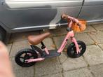 Loopfiets Meisje ZGAN - Roze met Mandje!, Kinderen en Baby's, Speelgoed | Buiten | Voertuigen en Loopfietsen, Ophalen, Zo goed als nieuw