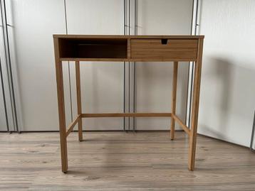 Nordkisa Toilet/Make-up tafel bamboe 76 x 47cm beschikbaar voor biedingen