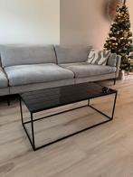 Westwing geglazuurde salontafel glanzend in zwart, Ophalen, 100 tot 150 cm, 50 tot 100 cm, Zo goed als nieuw