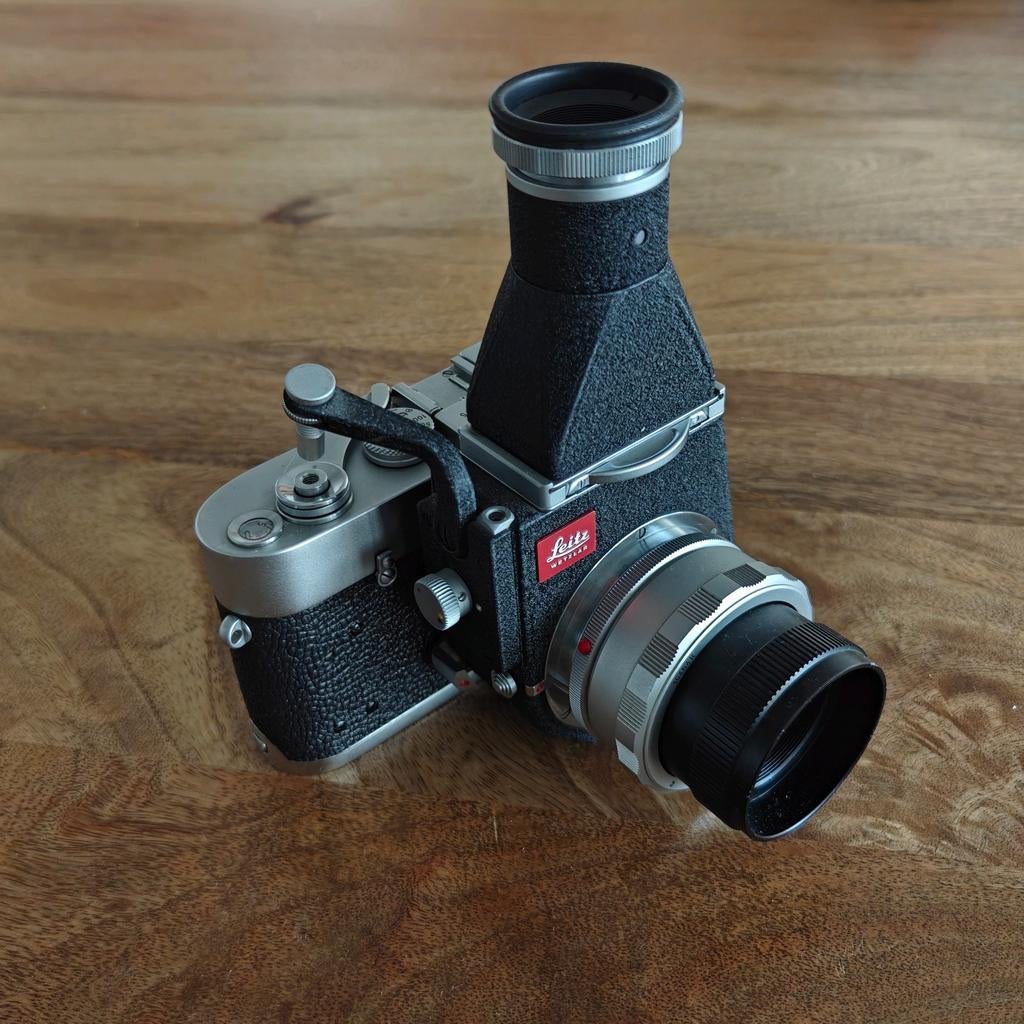 Leica MDa (1968/69), Leitz Visoflex III en Macro Accessoires, Ophalen of Verzenden, Gebruikt, Compact, Leica