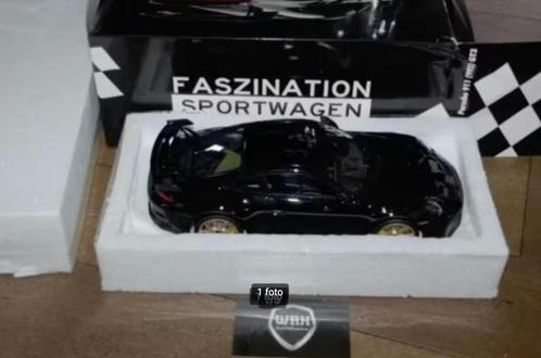 1:18 PORSCHE 911 992 GT3 black Minichamps in box WRH, Hobby en Vrije tijd, Modelauto's | 1:18, Zo goed als nieuw, Auto, MiniChamps