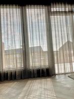 50%stof korting boucle inbetweens!, Beige, 200 cm of meer, Modern, boucle, hotel chick, schuine raam, wave plooi, Nieuw