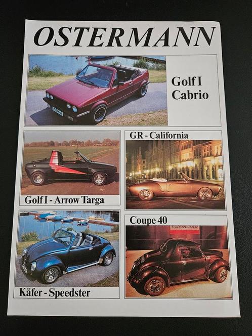 Leaflet Ostermann Volkswagen, Boeken, Auto's | Folders en Tijdschriften, Zo goed als nieuw, Volkswagen, Ophalen of Verzenden
