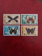 Thailand 1096-1099 vlinders 1984 postfris mi 6 eu, Postzegels en Munten, Ophalen of Verzenden, Dier of Natuur