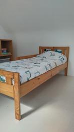 Peuterbed met matras, valhekje en lattenbodem, bed 180 x 80, Ophalen, Gebruikt, 70 tot 85 cm, 140 tot 160 cm