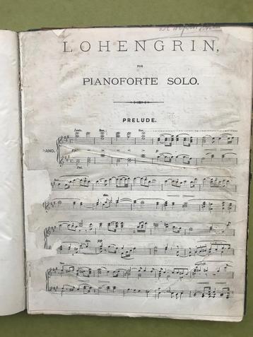 Wagner - Tannhäuser en Lohengrin voor piano beschikbaar voor biedingen