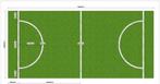 Kunstgras Hockeyveld (7,31x3,27) - Sport - Spel - Hockey, Ophalen, Nieuw