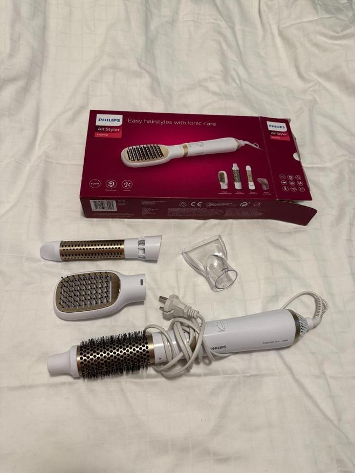 Philips Air Styler – met 3 opzetstukken (Ionic), Sieraden, Tassen en Uiterlijk, Uiterlijk | Haarverzorging, Zo goed als nieuw