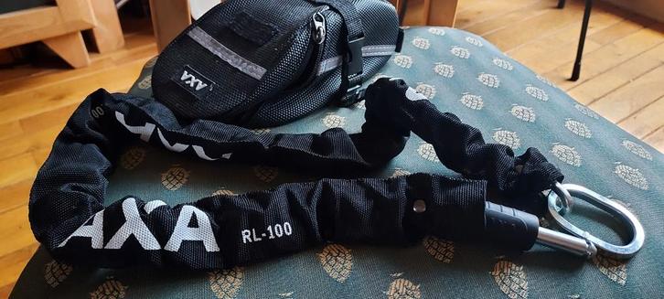 AXA RL-100 Kettingslot - Zo Goed Als Nieuw, Fietsen en Brommers, Fietsaccessoires | Fietssloten, Zo goed als nieuw, Kettingslot