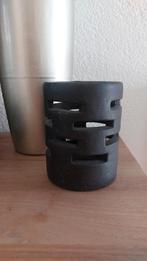 Waxinelicht ibizastijl keramiek bruin woonaccessoires, Overige materialen, Bruin, Ophalen of Verzenden, Zo goed als nieuw