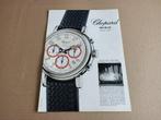 Reclame (uit oud tijdschrift) Chopard/ Horloge (1999) 1, Overige typen, Gebruikt, Verzenden