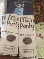 50 panty s zwart en bruin, Nieuw, Maat 44/46 (L), Ophalen