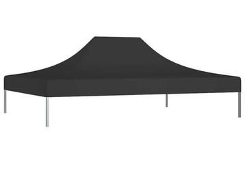 Partytentdak 3x4,5m Zwart - Waterdicht beschikbaar voor biedingen
