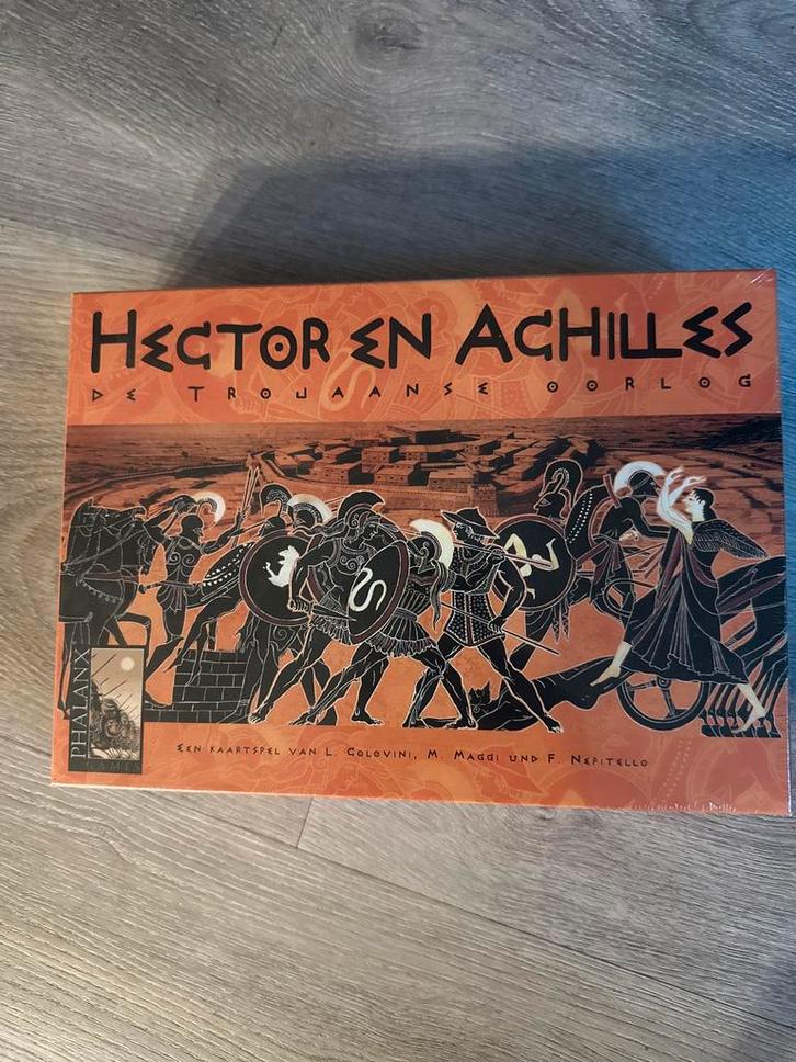 Hector en Achilles - Nieuw in plastic!, Hobby en Vrije tijd, Gezelschapsspellen | Bordspellen, Nieuw, Een of twee spelers, Ophalen of Verzenden