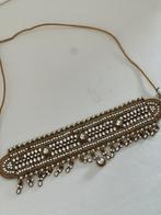 Indian bollywood ketting choker 1 diamantje is eruit, Sieraden, Tassen en Uiterlijk, Ophalen of Verzenden, Zo goed als nieuw, Overige materialen