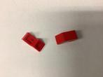 Lego dakpan 45 2x1 met uitsparing zonder noppen rood, Ophalen of Verzenden, Gebruikt, Losse stenen, Lego