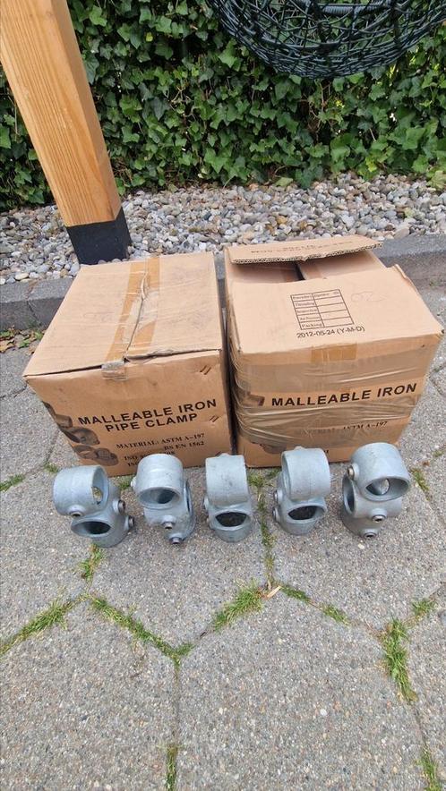 Buiskoppelingen combinatie koppelingen kruis, Doe-het-zelf en Verbouw, Buizen en Afvoer, Zo goed als nieuw, Overige typen, Overige materialen