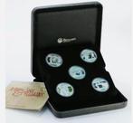 Tuvalu - Heroes & Villains 2011 - 5 silver coin set 225/1500, Verzenden, Setje, Zilver
