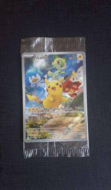 Pokémon TCG - Pikachu Promo Kaart SEALED