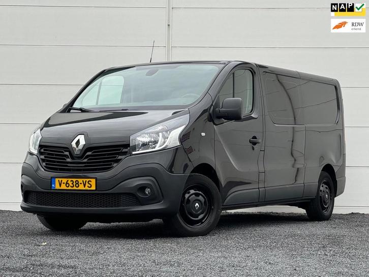 Renault Trafic 1.6 dCi L2H1 Org NL Dub Cabine 6 persoons Cam, Auto's, Bestelauto's, Bedrijf, Te koop, ABS, Achteruitrijcamera